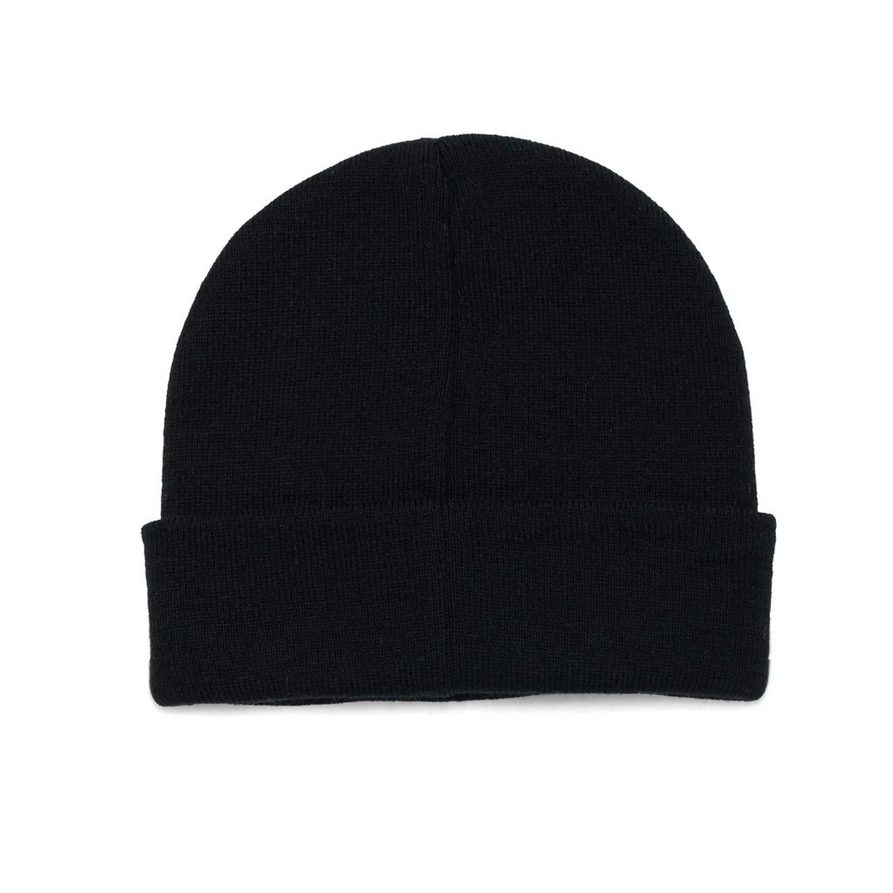 Wicked Embroidered Butterfly Beanie – Black Knit Hat (Limited Edition) - Picture 2 of 3
